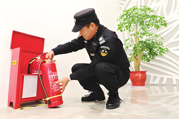 灭火器外观检查