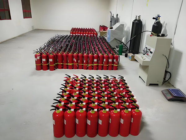 灭火器重新充装