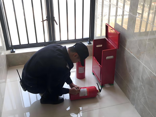 灭火器的检查